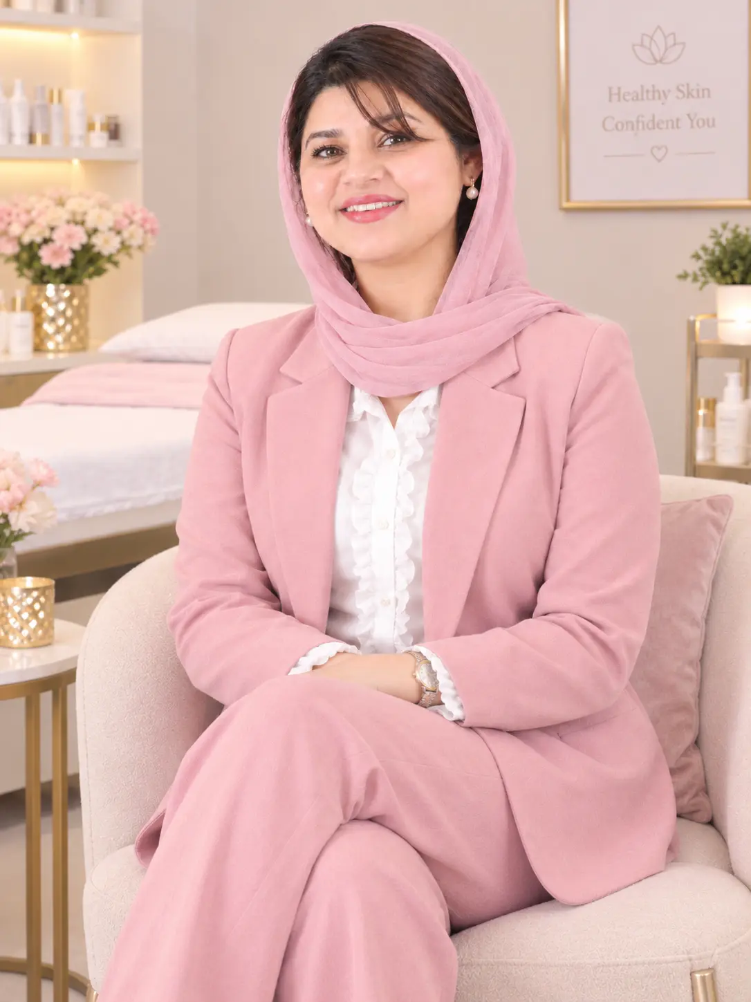 Nayab, owner and esthetician at Princess Spa by Nayab, Mississauga